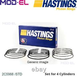 PISTON RING KIT FOR ALFA ROMEO AR00500/00501/00502/00504/00508/00510 1.3L 4cyl