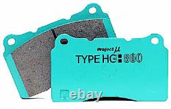 PROJECT MU BRAKE PADS HC800 for ALFA ROMEO 156 GTA BremboLarge- F906 REAR