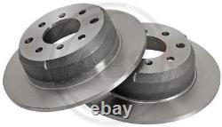 Pair of Rear Brake Disc for Alfa Romeo Giulia GT GTA Coupe A. B. S. 15005