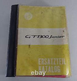 Parts Catalog Alfa Romeo GT 1300 Junior + GTA 1300 Junior Year 1968-70