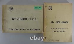 Parts Catalog Alfa Romeo Gt Junior 1.3/1.6 + Gta 1300 Junior Stand 1974