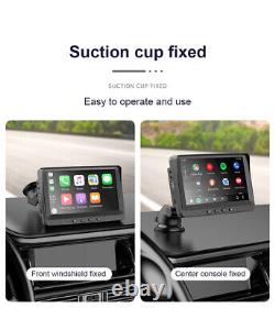 Portable 7in Din Car Stereo Radio Apple CarPlay Android Carplay FM MP5 Player