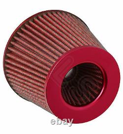 RED UNIVERSAL FREE FLOW PERFORMANCE AIR FILTER & ADAPTERS Alfa Romeo