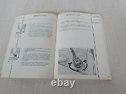 Raro Manuale Uso Manutenzione Originale Alfa Romeo Giulia Sprint 1600 Gta 1965