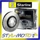 Rear Brake Discs Starline Pb4019 Alfa Romeo Spider 2.0 B 136 Kw Lg 2006