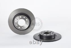 Rear Set 2x Brake Discs BREMBO 08.9460.41 for Alfa Romeo Giulietta (10-21)