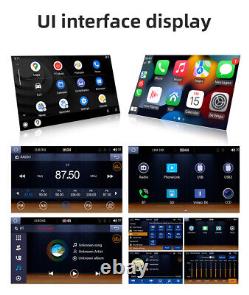 Single 1DIN 5in Touch Screen Car Stereo Radio Apple CarPlay Bluetooth WithRear Cam