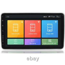 Single DIN Car Stereo Radio 10.1in Touch Screen Bluetooth FM GPS WiFi MP5 Player