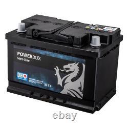 Starter Battery 096 70Ah 650A CCA 12V T1 Terminal L3 Quinton Hazell QBT096AFB