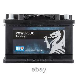 Starter Battery 096 70Ah 650A CCA 12V T1 Terminal L3 Quinton Hazell QBT096AFB