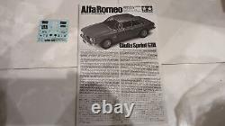 TAMIYA 1/24 ALFA ROMEO Giulia Sprint GTA car plastic model kit