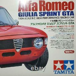 TAMIYA Alfa Romeo Giulia Sprint GTA M-04M Chassis 1/10th Scale R/C Racing Car