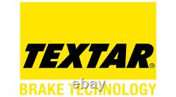TEXTAR Front Axle BRAKE DISCS + BRAKE PADS for ALFA ROMEO 156 3.2 GTA 2002-2005