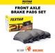 Textar Front Axle Brake Pads Set For Alfa Romeo 4c 1.8 Tbi 2013-on