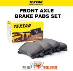 TEXTAR Front Axle BRAKE PADS SET for ALFA ROMEO 4C 1.8 TBi 2013-on