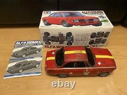 Tamiya 58187 Alfa Romeo Giulia Sprint GTA M-02M RC Car Manual And Box