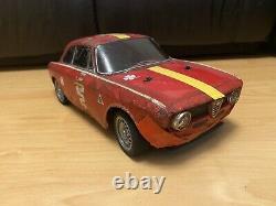 Tamiya 58187 Alfa Romeo Giulia Sprint GTA M-02M RC Car Manual And Box