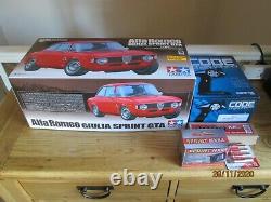 Tamiya M-06 RR Alfa Romeo Guilia Sprint GTA Complete Bundle New