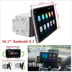 Touch Screen 2Din 10.1 Android 8.1 Car Radio Stereo GPS DAB 4G WiFi MLK 1+16G