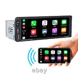 Touch Screen Car Stereo Radio MP5 Player Single Din Carplay FM USB Bluetooth