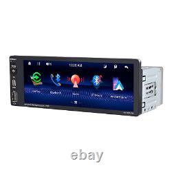 Touch Screen Car Stereo Radio MP5 Player Single Din Carplay FM USB Bluetooth