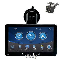 Touch Screen Car Stereo Wireless Carplay Android Auto With 4LED Reverse Camera