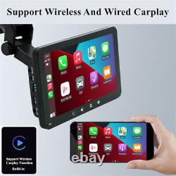 Touch Screen Car Stereo Wireless Carplay Android Auto With 4LED Reverse Camera