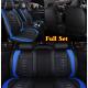 Universal Full Set Leather 6d Surrounded Seat Cover Cushions Fit For 5-seat Cars