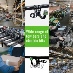 Vertical Detachable Towbar+7P Universal Wiring For Kia STONIC 09/17