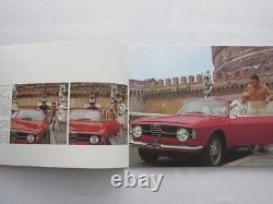 Vintage Alfa Romeo 1300 Junior Sales Brochure Catalog Spider GTA GT FRENCH