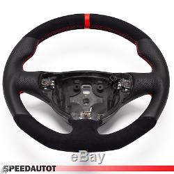 Volant Alcantara Cuir Aplati ALFA ROMEO 147 GT GTA. 24MOISDEGARANTIE