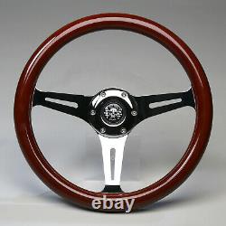 Wooden steering wheel sport steering wheel 350mm hub Alfa Romeo Giulia GT GTA 1300 1600 Junior