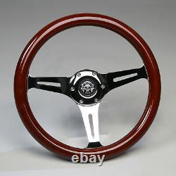 Wooden steering wheel sport steering wheel 350mm hub Alfa Romeo Giulia GT GTA 1300 1600 Junior