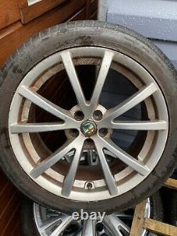 X1 17 5x98 Alfa Romeo 156 147 GT GTA Alloy Wheel Alloy With Tyre Fiat Ti Rim 1