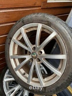 X1 17 5x98 Alfa Romeo 156 147 GT GTA Alloy Wheel Alloy With Tyre Fiat Ti Rim 1