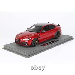 2020 118 BBR Alfa Romeo Giulia Gta Avec Vitrine Rouge Met BBRC1851A1-21V