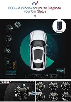 2Pcs 13.3in Moniteur d'appuie-tête arrière de voiture Android Bluetooth Écran tactile Lecteur WIFI