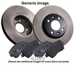 2x Disques de frein ventilés et plaquettes adaptés à HYUNDAI SONATA NF 2.0D avant 06 à 10 280 mm