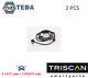 2x Triscan Front Abs Wheel Speed Sensor Pair 8180 15177 A Pour Alfa Romeo 156