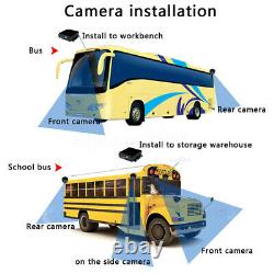 4ch Autobus Dvr Gps Enregistreur Vidéo En Temps Réel Box+7'' Hd Monitor+4 Pcs Caméras CCD
