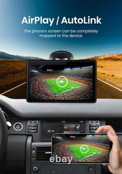 7in Moniteur De Voiture Écran Tactile Hd Sans Fil Carplay Android Gps Bluetooth Portable