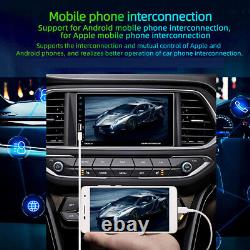 7in Voiture Radio Miroir Lien Gps Wifi Voiture Stereo Touch Écran Double 2din +camera
