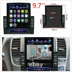9.7dans 2din Android 9.1 Voiture Gps Sat Navi Bluetooth Radio Wifi Multimedia Player