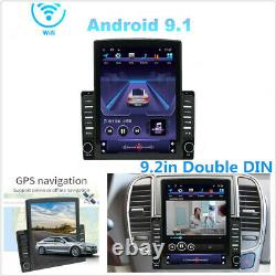 9.7in Vertical Écran 2din Car Stereo Radio Android 9.1 Gps Navi Head Unit 1 + 16g