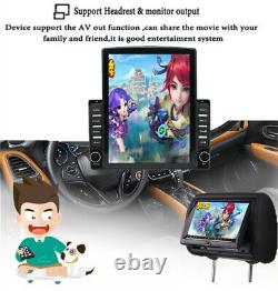9.7in Vertical Écran 2din Car Stereo Radio Android 9.1 Gps Navi Head Unit 1 + 16g
