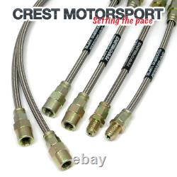ALFA ROMEO Alfasud avec disques intérieurs 1986- Durites de frein BLACK DIAMOND DHK178