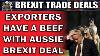 Accord Sur Le Brexit Australien Très Unilatéral Pour Les Exportations De Viande