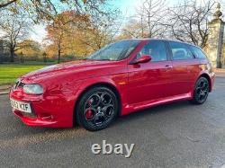 Alfa Romeo 156 GTA sportswagon 3.2 V6 Busso Rare Rouge Bien Aimé