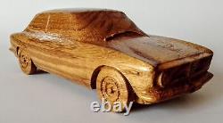 Alfa Romeo Giulia GTA 115 Maquette de voiture en bois à l'échelle de modèle de réplique par