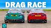 Alfa Romeo Giulia Quadrifoglio Contre Giulia Gta, Course De 1/4 De Mile